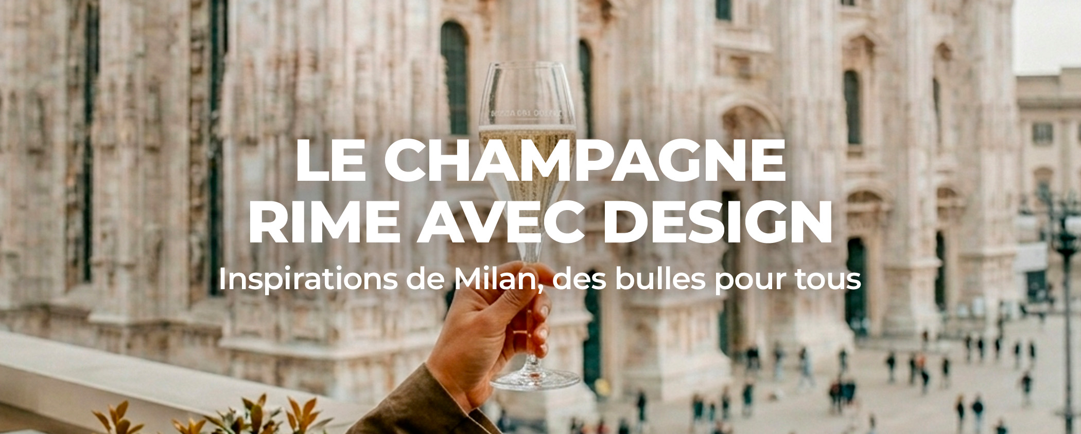D�couvrez LE CHAMPAGNE RIME AVEC DESIGN
